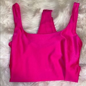 Meshki Neon Pink Body Suit